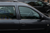 Dacia Logan MCV 2004-2014 Ornamente Exterioare Geamuri Inox (4 buc) OmsaLine - Otel Inoxidabil Italian foto 6
