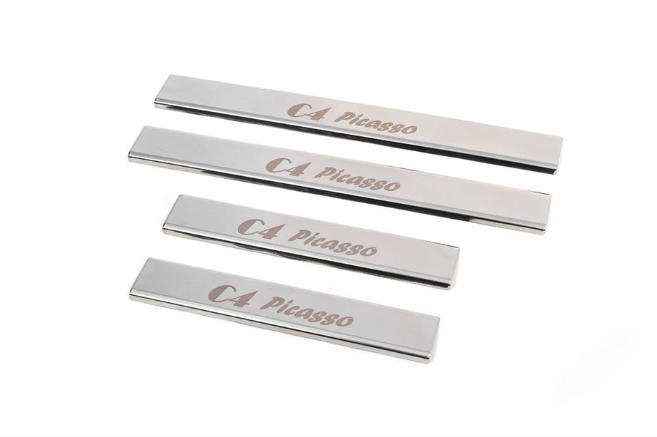 Citroen C-4 Picasso 2013–2022 Praguri Carmos (4 buc, inox) Foto 2