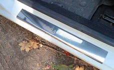 Dacia Logan MCV 2013-2020 Praguri Carmos V1 (4 buc, inox) foto 1