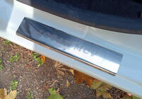 Dacia Logan MCV 2013-2020 Praguri Carmos V1 (4 buc, inox) foto 2