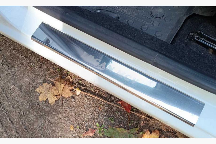 Renault Logan MCV 2013-2022 Praguri Carmos V1 (4 buc, inox) Image