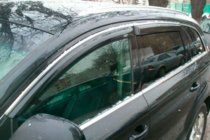 Audi Q7 2005-2015 Deflectoare geamuri cu ornament crom (4 buc, HIC) foto 1