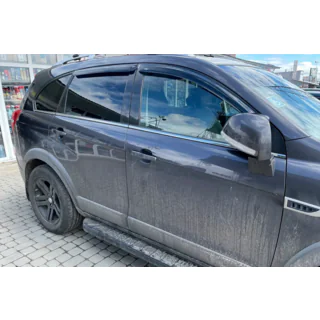 Deflectoare Geamuri (4 buc, HIC) Chevrolet Captiva 2006-2019 foto 3