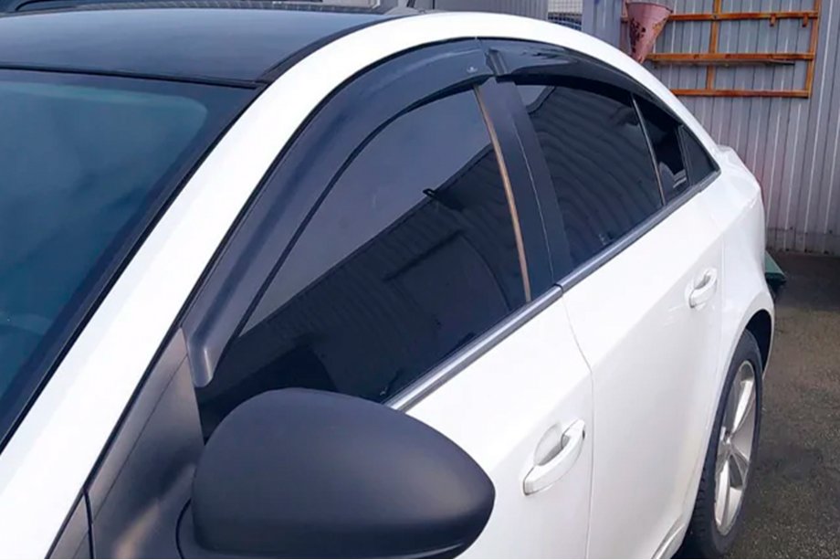 Chevrolet Cruze 2009–2015 Deflectoare Geam SD (4 buc, HIC) Foto 7