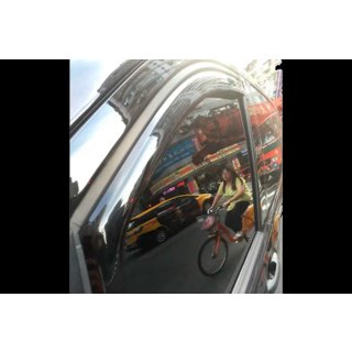 Deflectoare geam incastrabile (4 buc, HIC) Chevrolet Lanos 1998–2017 foto 1