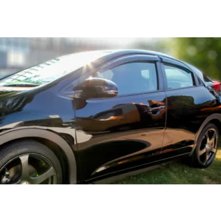 Deflectoare Geamuri HB 2012+ (4 buc, HIC) Honda Civic HB 2012-2020 foto 1
