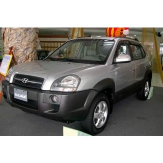 Deflectoare Geamuri (4 buc, HIC) Hyundai Tucson JM 2004- foto 3