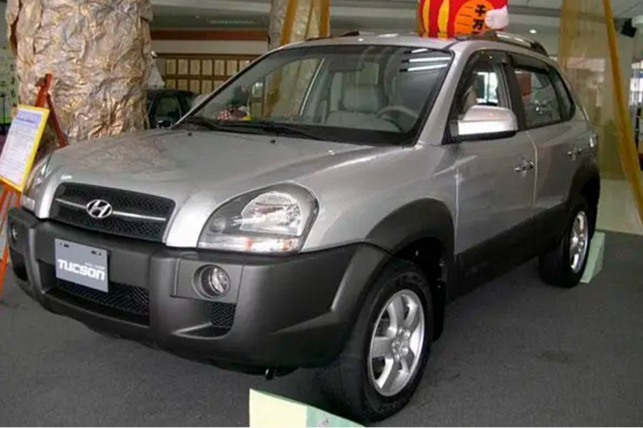 Hyundai Tucson JM 2004- Deflectoare Geamuri (4 buc, HIC) Foto 3