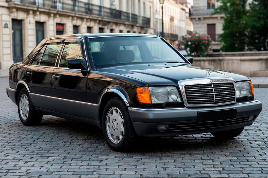 Mercedes S-class W140 1991-1998 Deflectoare geamuri (4 buc, Short, HIC) Image