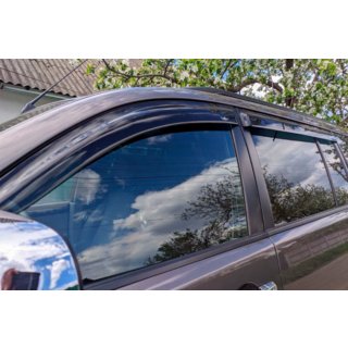 Deflectoare Geamuri (4 buc, HIC) Mitsubishi Pajero Sport 2008-2015 foto 2