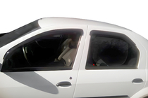 Renault Logan I 2005-2008 Deflectoare Geamuri (4 buc, HIC) foto 1