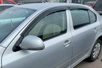 Skoda Octavia II A5 2006-2010 Deflectoare Geam Liftback (4 buc, HIC) foto 1