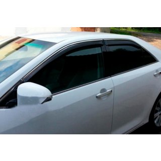 Deflectoare geamuri cu ornament cromat SD (4 buc, HIC) Toyota Avensis 2009-2018
