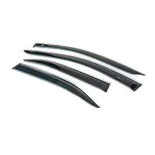 Deflectoare geamuri cu ornament cromat (EU, 4 buc, HIC) foto 4