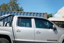 Volkswagen Amarok 2010-2022 Deflectoare Geamuri (4 buc, HIC) foto 3