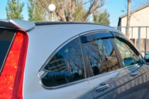 Honda CRV 2007-2011 Deflectoare geamuri cu ornament crom (4 buc, HIC) foto 5