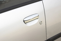 Mitsubishi Colt 2004-2012 Capace Cromate Manere Usilor (4 buc, Otel Inoxidabil) foto 1