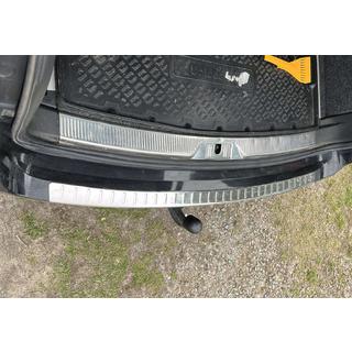 Protectie Bara Spate Carmos V1 (SW, Inox) Skoda Superb 2009-2015 foto 2