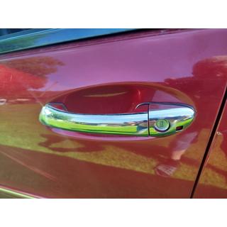 Capace Cromate Manere Usilor (4 buc, Otel Inoxidabil) Mercedes C-class W203 2000-2007 foto 1