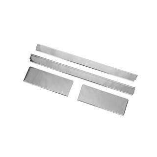 Protectii praguri interioare inox Carmos (4 buc) Ford Custom 2013-2022 foto 1