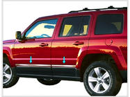Jeep Cherokee/Liberty 2007-2013 Molduri Usi Otel Inoxidabil foto 1