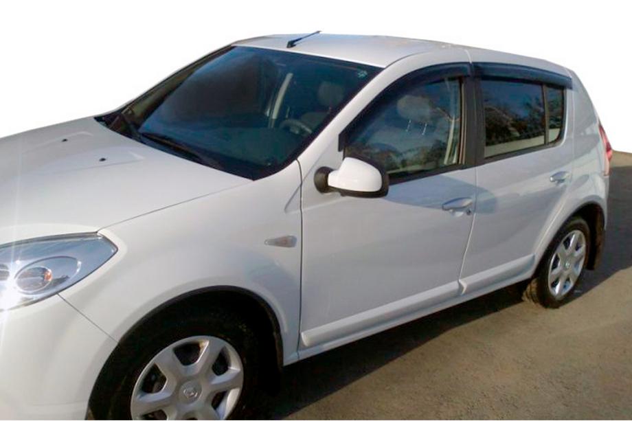 Renault Sandero 2007-2013 Deflectoare Geamuri (4 buc, HIC) Image