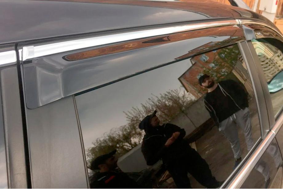 Volkswagen Passat B6 2006-2012 Deflectoare geamuri cu ornament cromat SW (4 buc, HIC) Foto 10