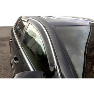 Deflectoare geamuri cu ornament cromat SW (4 buc, EU, HIC) foto 2