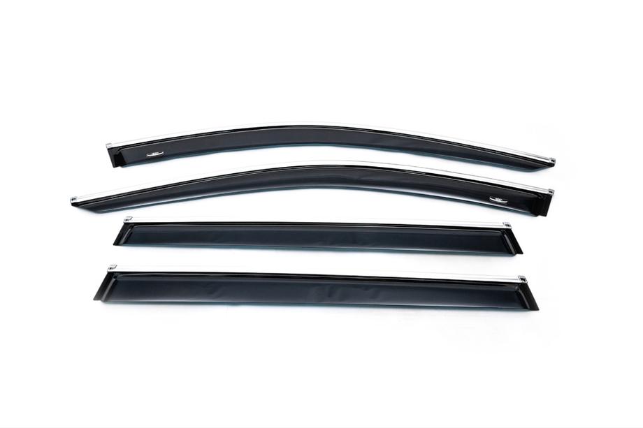 Volkswagen Passat B8 2015-2023 Deflectoare geamuri cu ornament cromat Variant (4 buc, HIC) Foto 3