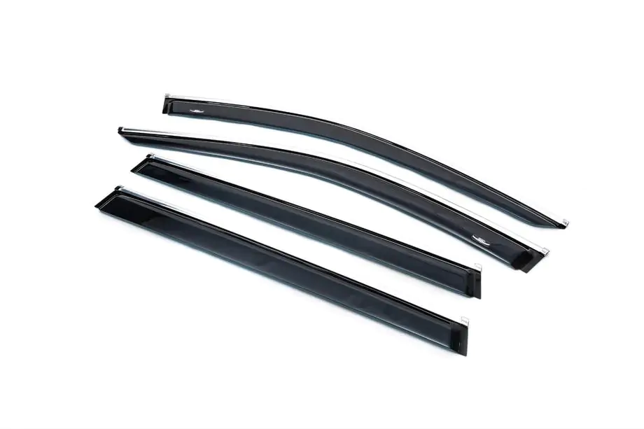 Volkswagen Passat B8 2015-2023 Deflectoare geamuri cu ornament cromat Variant (4 buc, HIC) Foto 4