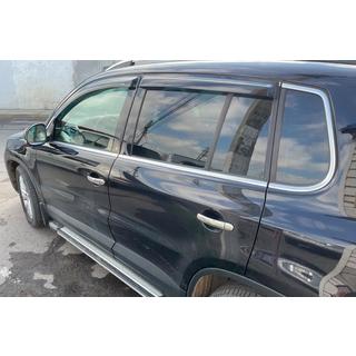 Deflectoare Geamuri (4 buc, HIC) Volkswagen Tiguan 2007-2016 foto 2