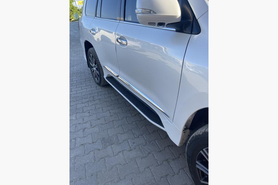 Lexus LX570/450d 2008-2022 Praguri Laterale (Design Lexus 2016+) Alb Foto 3