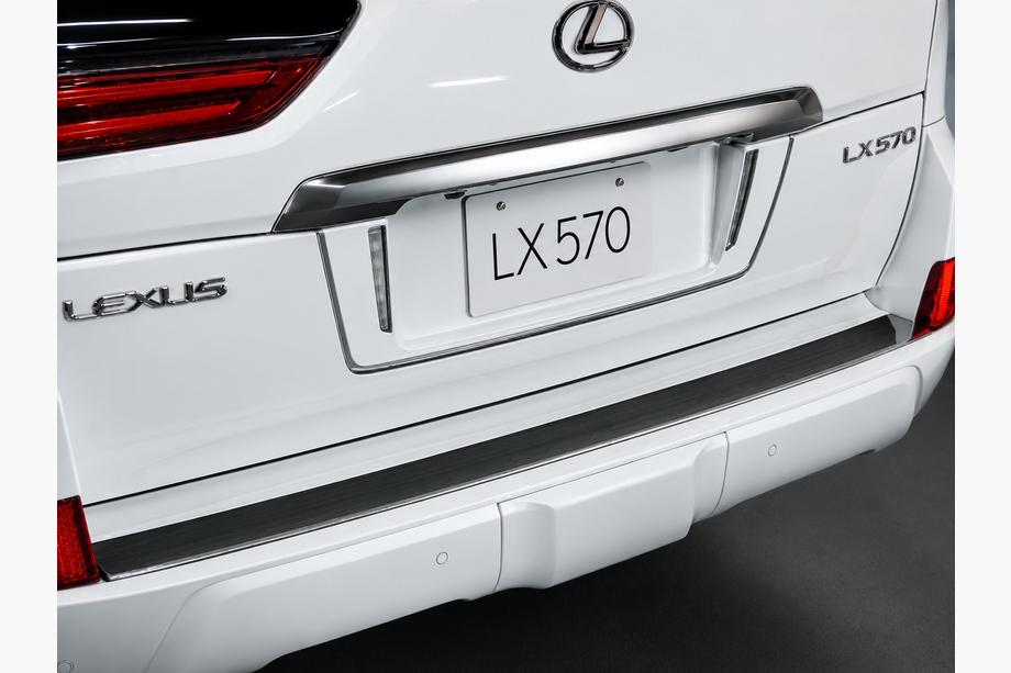 Lexus LX570/450d 2008-2022 Suport spate numar cu LED (2007-2023) Foto 4