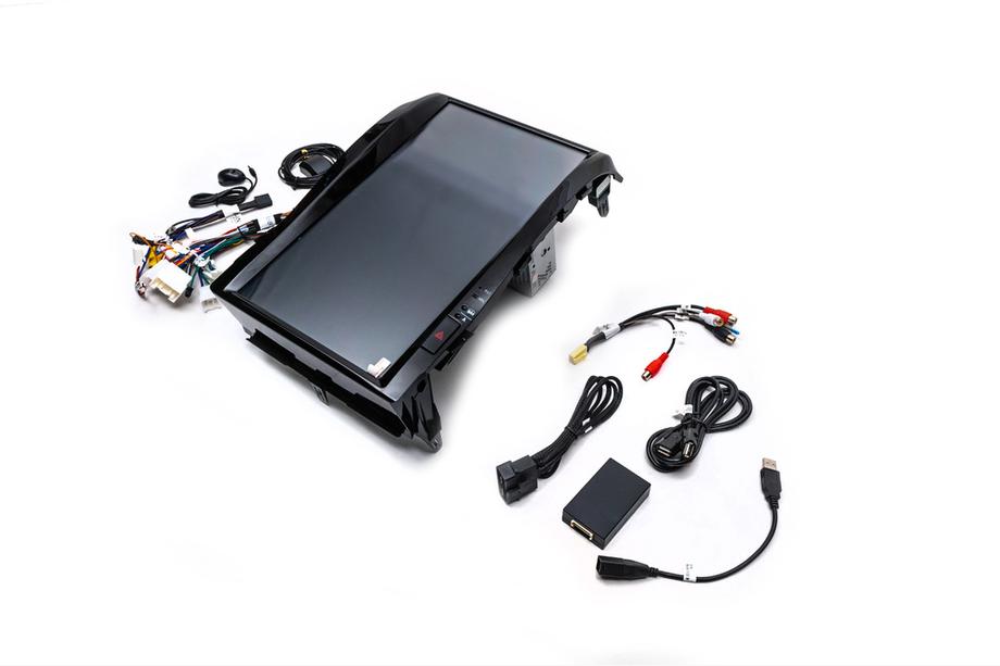 Toyota Land Cruiser 200 2007-2021 Sistem Audio Auto VXR 2008-2015 (Stil Tesla, 16 Inch) Foto 2