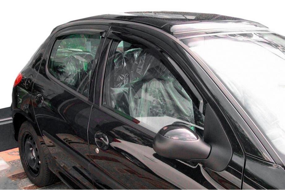 Peugeot 206 1998-2024 Deflectoare Geamuri (4 buc, HIC) Image