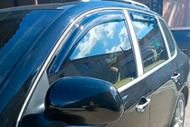 Porsche Cayenne 2003–2010 Deflectoare Geamuri (4 buc, HIC) foto 1