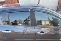 Renault Clio III 2005-2012 Deflectoare Geamuri (4 buc, HIC) foto 1