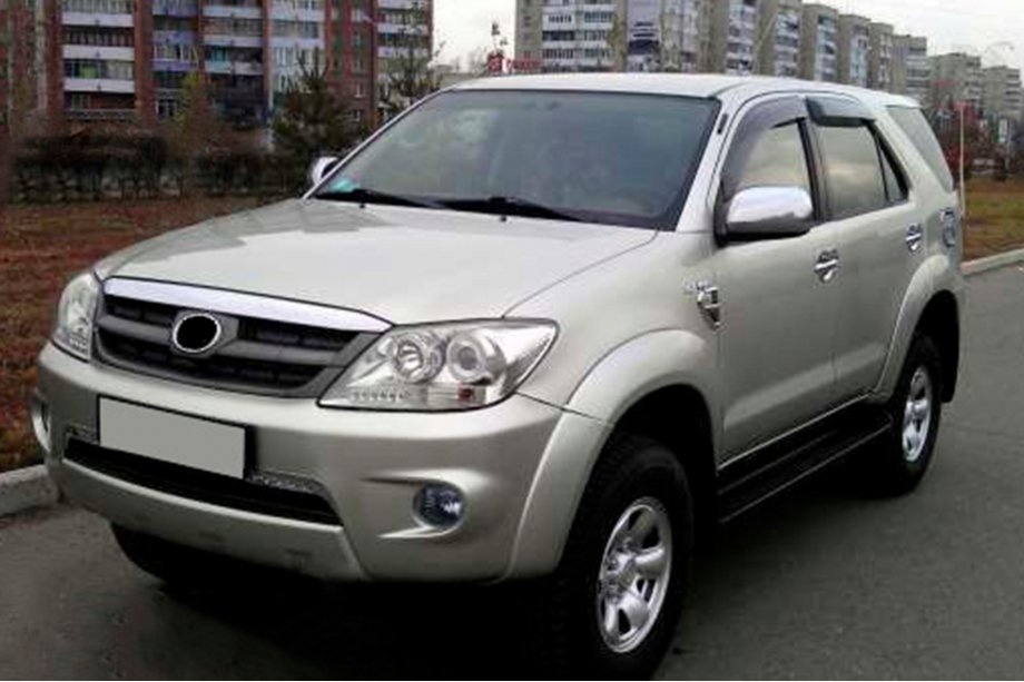 Toyota Fortuner 2006-2015 Deflectoare Geamuri (4 buc, HIC) Image