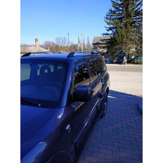 Bare longitudinale Crom design turcesc (2 buc) Mitsubishi Pajero Wagon III 1999-2006 foto 3