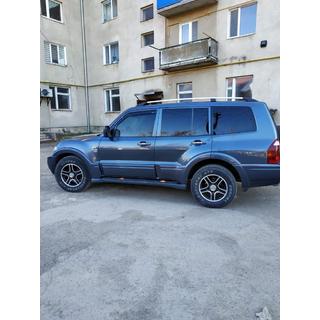 Bare longitudinale Crom design turcesc (2 buc) Mitsubishi Pajero Wagon III 1999-2006 foto 4
