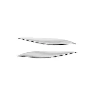 Capace cromate capota (sprancene faruri) BMW 3 Series E90/E91 2005-2011 foto 3