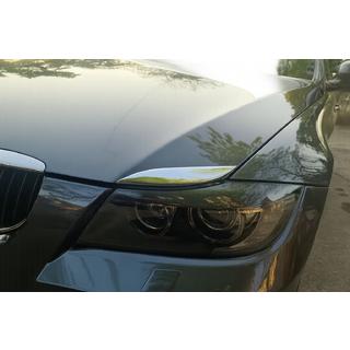 Capace cromate capota (sprancene faruri) BMW 3 Series E90/E91 2005-2011 foto 1