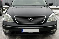 Lexus LS 2001-2006 Capace Faruri Crom (2 buc, Plastic) foto 1