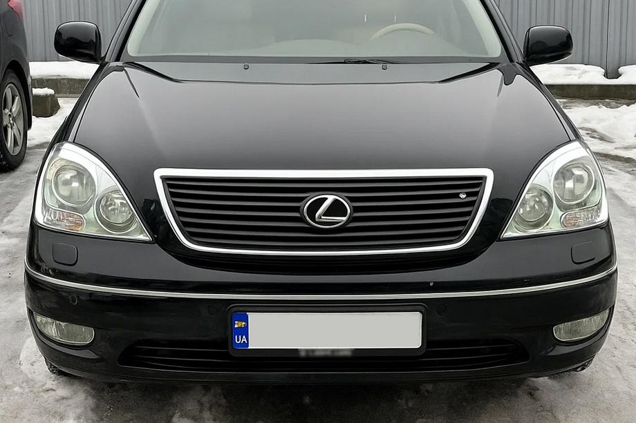Lexus LS 2001-2006 Capace Faruri Crom (2 buc, Plastic) Image
