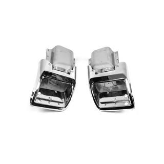 Ornamente Esapament Autobiography (2 buc, Otel Inoxidabil) Range Rover III L322 2002-2012 foto 2