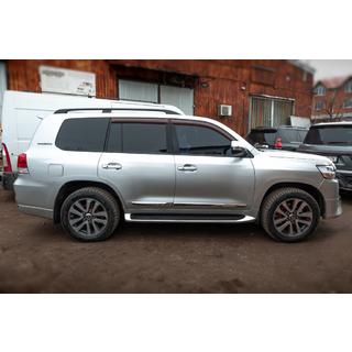 Praguri laterale cu LED (design 2015-2020) Toyota Land Cruiser 200 2007-2021 foto 4