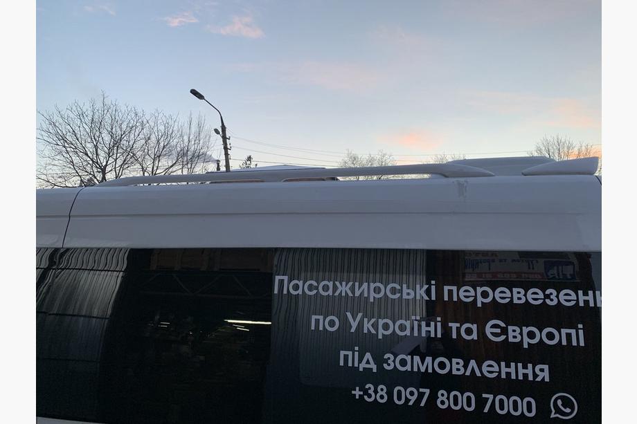 Mercedes Sprinter W906 2006–2018 Bare longitudinale acoperis (grund pentru vopsire) Foto 4