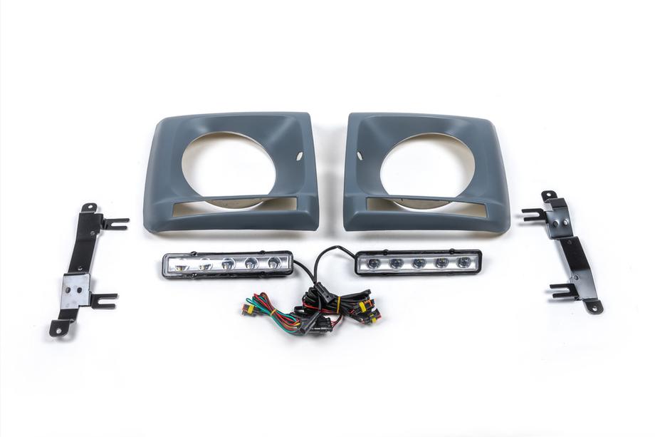 Mercedes G class W463 1990-2018 Capace faruri cu LED (5 diode, set) Foto 2