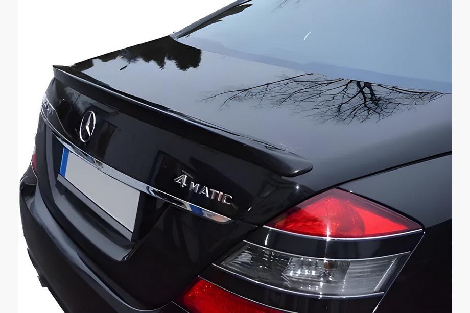 Mercedes S-class W221 2005-2013 Spoiler (ABS, grunduit) Image