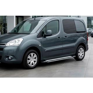 Praguri Laterale Rainbow (2 buc, Aluminiu) Peugeot Partner Tepee 2008-2018 foto 1